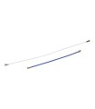 FLEX ANTENA CABLE COAXIAL SEÑAL SAMSUNG A20  AZUL BLANCO EL PAR