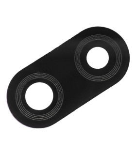 REPUESTO VIDRIO PROTECTOR CAMARA TRASERA HUAWEI 10 MATE LITE NEGRO CON PEGAMENTO