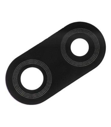 REPUESTO VIDRIO PROTECTOR CAMARA TRASERA HUAWEI 10 MATE LITE NEGRO CON PEGAMENTO