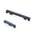 BOTON PLASTICO POWER Y VOLUMEN PLATEADO MOTOROLA MOTO G7 POWER  AZUL METALICO
