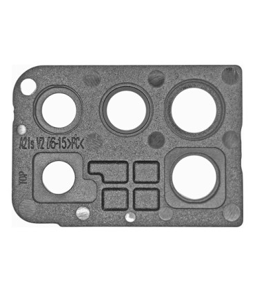 MARCO ALUMINIO CAMARA TRASERA SAMSUNG A21S NEGRO