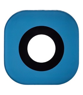 VIDRIO REPUESTO CAMARA TRASERA SAMSUNG S6 / S6 EDGE AZUL