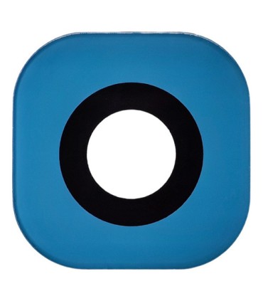 VIDRIO REPUESTO CAMARA TRASERA SAMSUNG S6 / S6 EDGE AZUL