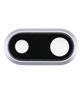 VIDRIO CAMARA TRASERA + MARCO ALUMINO IPHONE 8 PLUS IPH8P