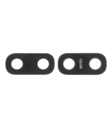 REPUESTO VIDRIO DUAL CAMARA SAMSUNG A30 NEGRO CON PEGAMENTO