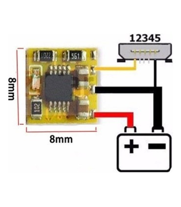 PLACA DE CARGA IC ECC EASY  CHIP TABLET CELULAR PCB