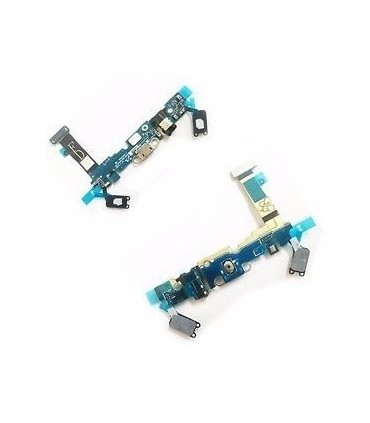 FLEX PLACA CARGA USB PIN CARGA JACK AUDIO BOTON HOME MENU ATRAS LED A5 A510F 2016 REV  0.5 NTM