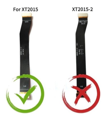 FLEX MAIN INTERCONEXION A PLACA MADRE MOTOROLA MAIN G8 PLAY MAIN SUB XT2015