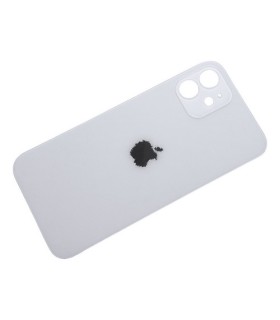 TAPA TRASERA IPHONE 12 MINI BLANCO CON LOGO BIG HOLE