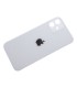 TAPA TRASERA IPHONE 12 MINI BLANCO CON LOGO BIG HOLE