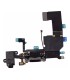 FLEX PLACA CARGA USB IPHONE 5C MICROFONO JACK NEGRO