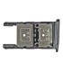 BANDEJA PORTA DUAL SIM Y SD MOTOROLA MOTO Z2 PLAY GRIS OSCURO NTM