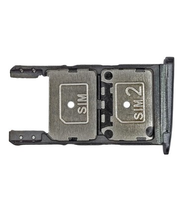 BANDEJA PORTA DUAL SIM Y SD MOTOROLA MOTO Z2 PLAY GRIS OSCURO NTM