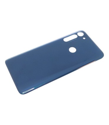 TAPA TRASERA MOTOROLA G8 POWER AZUL