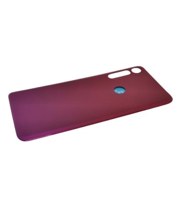 TAPA TRASERA MOTOROLA G8 PLAY ROJO VIOLETA