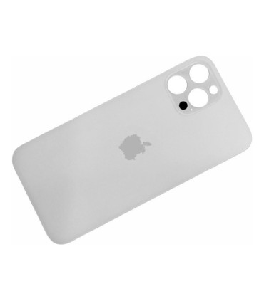 TAPA TRASERA IPHONE 12 PRO MAX BLANCO CON LOGO BIG HOLE