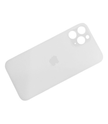 TAPA TRASERA IPHONE 11 PRO BLANCO CON LOGO BIG HOLE