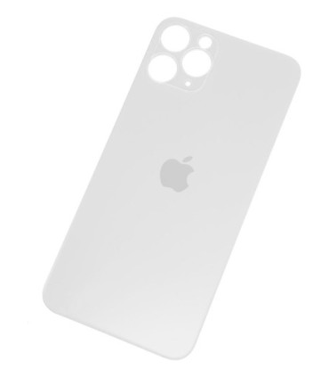TAPA TRASERA IPHONE 11 PRO BLANCO CON LOGO BIG HOLE