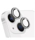 VIDRIO TEMPLADO PROTECTOR LENTE CAMARA PARA IPH13 / 13 MINI VIOLETA STRASS