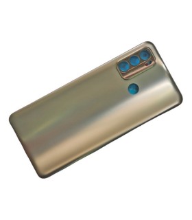 TAPA TRASERA MOTOROLA  G60 / MOTO G40 FUSION DORADO + BOTONES LATERALES