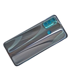 TAPA TRASERA MOTOROLA  G60 / MOTO G40 FUSION AZUL + BOTONES LATERALES