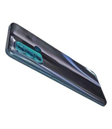 TAPA TRASERA MOTOROLA  G60 / MOTO G40 FUSION AZUL + BOTONES LATERALES