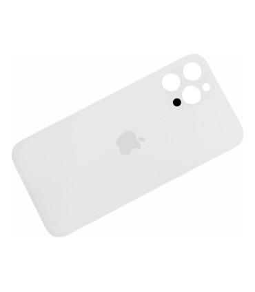 TAPA TRASERA IPHONE 12 PRO BLANCO CON LOGO BIG HOLE
