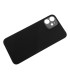 TAPA TRASERA IPHONE 12 NEGRO CON LOGO BIG HOLE