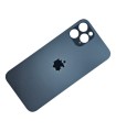 TAPA TRASERA IPHONE 11 PRO MAX AZUL CON LOGO BIG HOLE