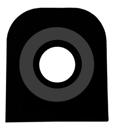 REPUESTO VIDRIO PROTECTOR CAMARA TRASERA LG G2 NEGRO CON PEGAMENTO