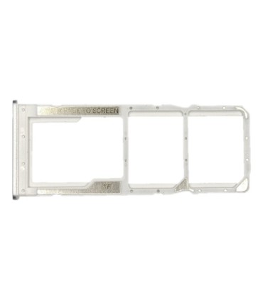 BANDEJA DUAL SIM + SD XIAOMI NOTE 9S PLATEADO
