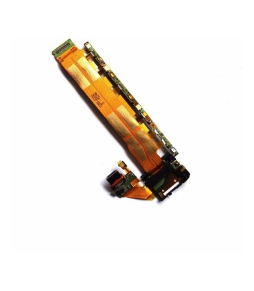 FLEX PLACA CARGA USB PIN PUERTO BOTON POWER ENCENDIDO SONY XPERIA Z3+ PLUS Z4