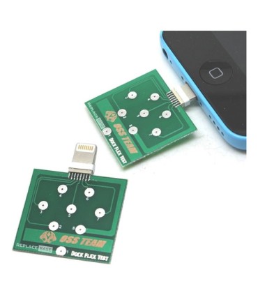 HERRAMIENTA PLACA TESTEO TESTER PARA LIGHTNING USB OSS TEAM
