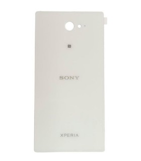 TAPA TRASERA PLASTICA CON PEGAMENTO SONY XPERIA M2  + NFC