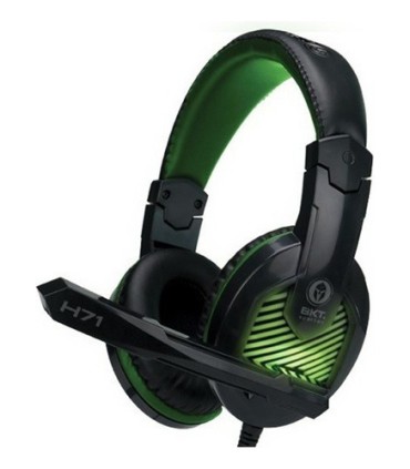 AURICULAR SPARTAN GAMER BKT H71 C/MIC LUZ USB PARA PS4 XBOX ONE PC