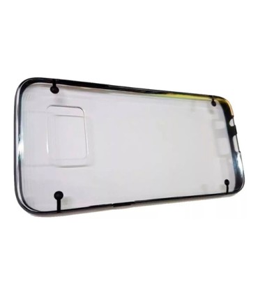 FUNDA BUMPER C/ACRILICO S6 S6 EDGE PLUS NEGRO