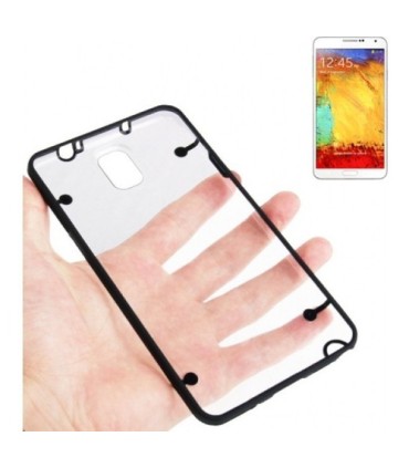 FUNDA BUMPER C/ACRILICO S6 S6 EDGE PLUS NEGRO