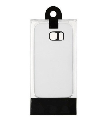FUNDA BASEUS SLIM SOFT 1MM S6 EDGE BLANCO