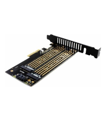 PLACA ADAPTADOR PCIE X4 DUAL M.2 SSD NVM LY