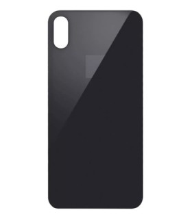 TAPA TRASERA IPHONE X IPHXS XS IPH10 NEGRA LOGO BIG HOLE