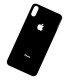 TAPA TRASERA IPHONE X IPHXS XS IPH10 NEGRA LOGO BIG HOLE