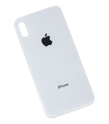 TAPA TRASERA IPHONE X IPHXS IPH10 BLANCA LOGO BIG HOLE