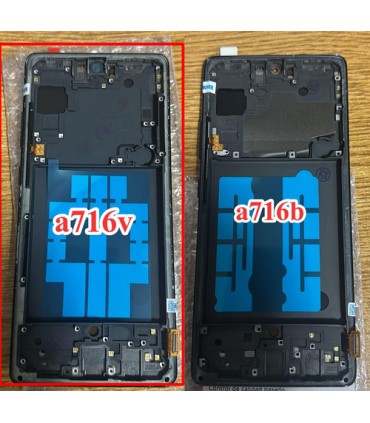 Modulo Pantalla Tactil Para Samsung A71 5g A716v Marco
