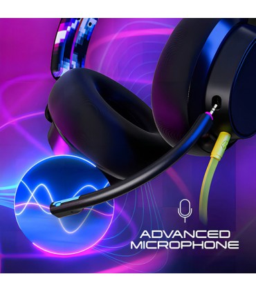 Auricular Slyr Over Ear Skullcandy Gamer Microfono Cable Color Negro