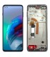 Modulo Pantalla Moto Motorola G100 Xt2125 Marco Celeste Orig