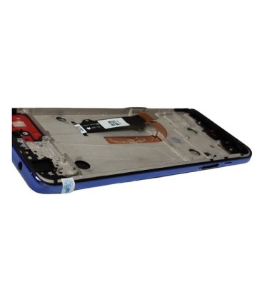 Modulo Pantalla Display Moto Motorola G100 Xt2125 Marco Azul Original
