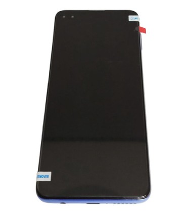 Modulo Pantalla Display Moto Motorola G100 Xt2125 Marco Azul Original