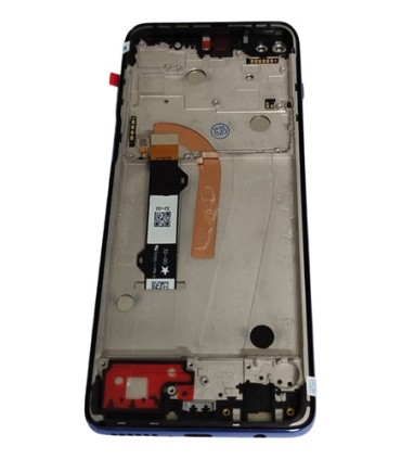 Modulo Pantalla Display Moto Motorola G100 Xt2125 Marco Azul Original