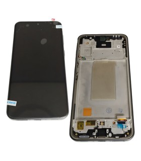 Modulo Display Pantalla Oled Para Samsung A36 5g A366 Marco Negro