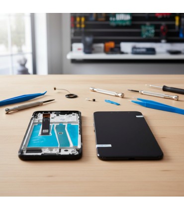 Modulo Display Para Motorola Edge 30 Neo Incell Con Marco Negro